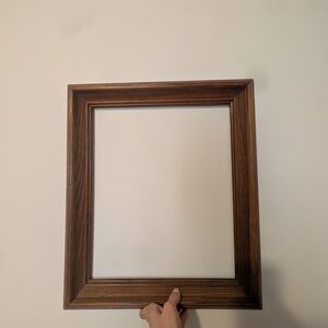 Elegant Brown Wooden Picture Frame